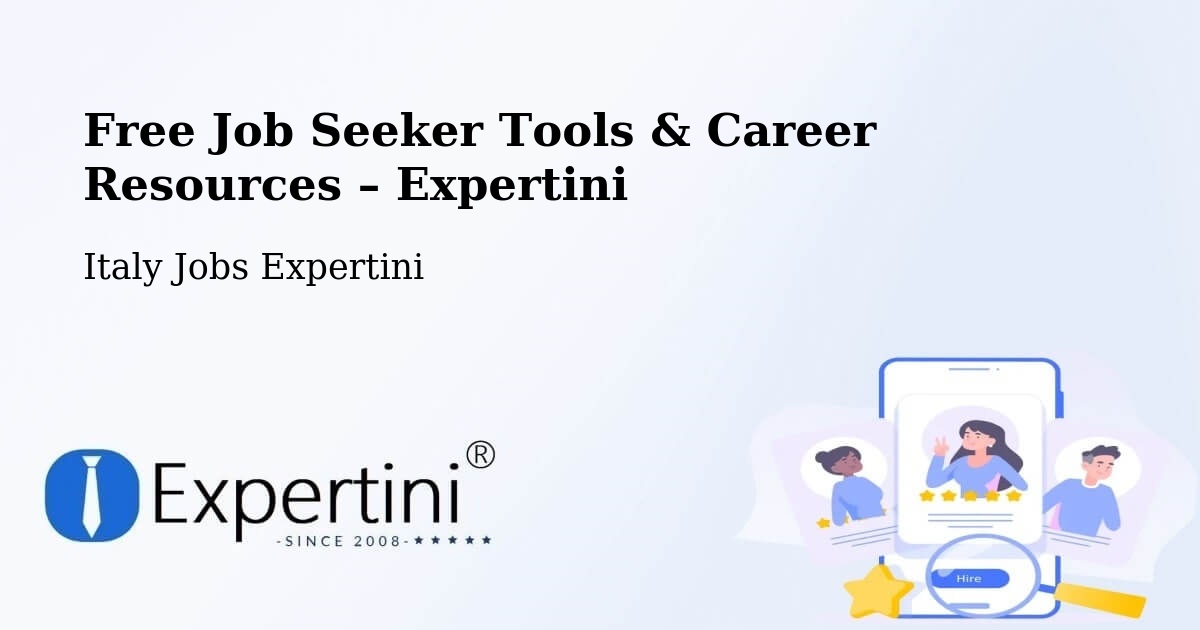 Free Job Seeker Tools & Career Resources – Albenga - Albenga, Italy Jobs Expertini